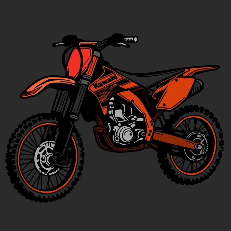 kawasaki dirt bike