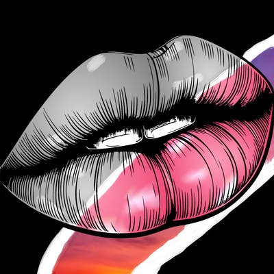 realistic lips