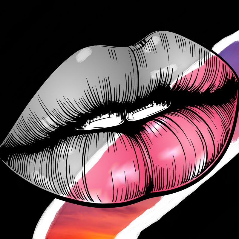 realistic lips