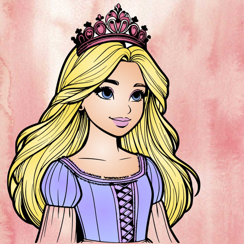 a realistic medieval princess with a tiara