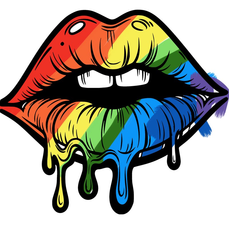 lips that look realistic and drip