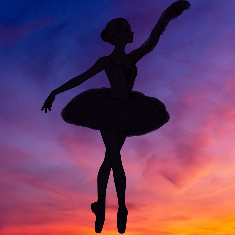 realistic ballerina
