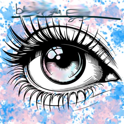 realistic eye