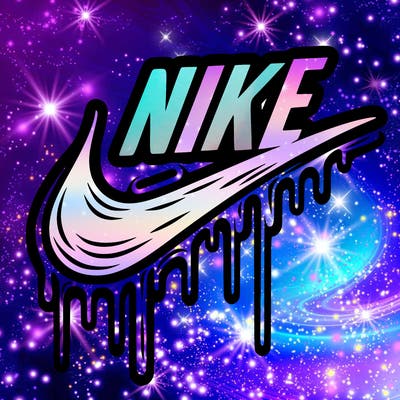 nike drip logo