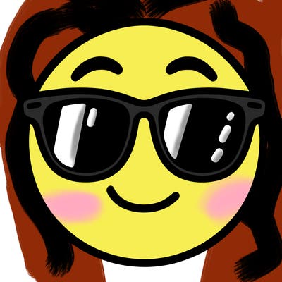 emoji with sunglasses