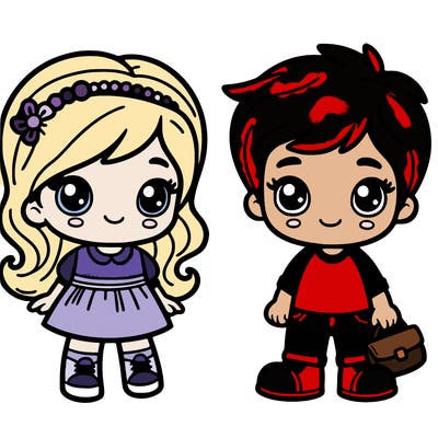 girl and boy