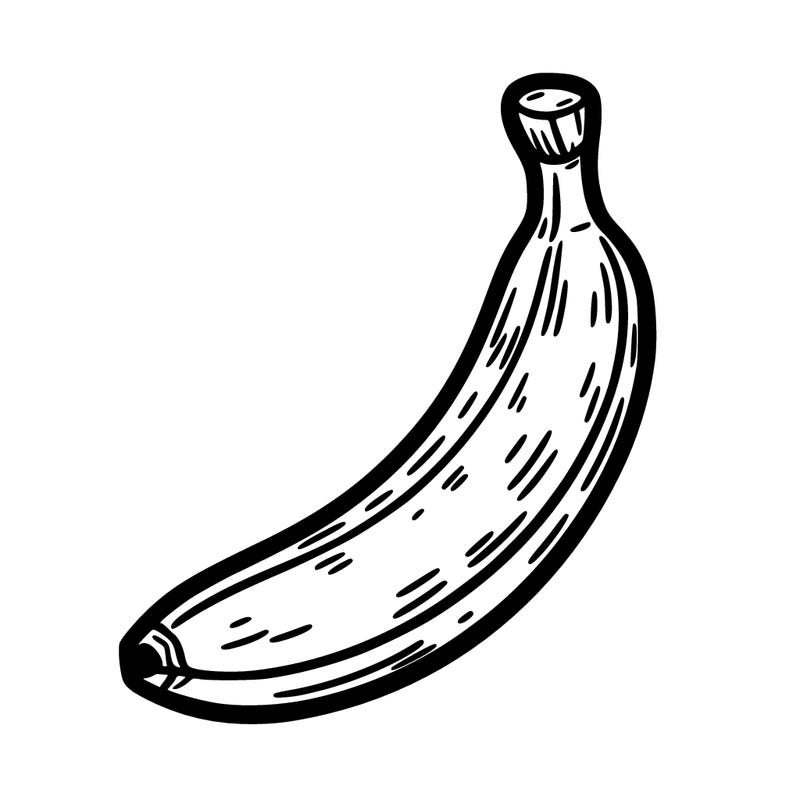 a banana