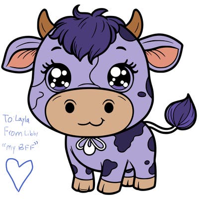cute cow