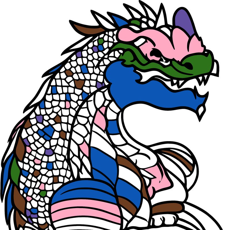 not a chinese dragon