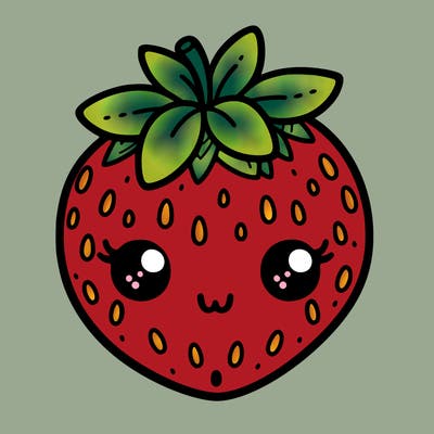 cute strawberry