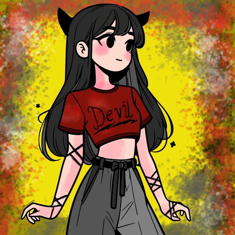 girl in a cute crop top