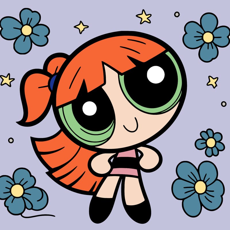 a powerpuff girl