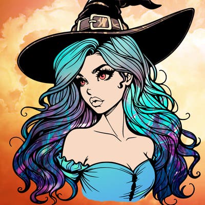 realistic witch