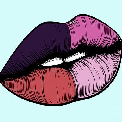 realistic lips