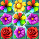Flower Crush - Match 3 & Blast Garden to Bloom!