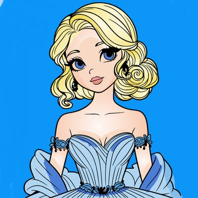 a pretty elegant lady