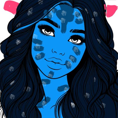 beautiful realistic girl