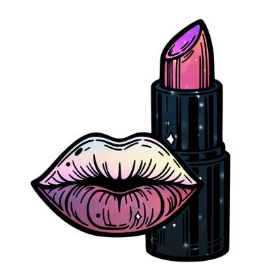 lips and lipstick