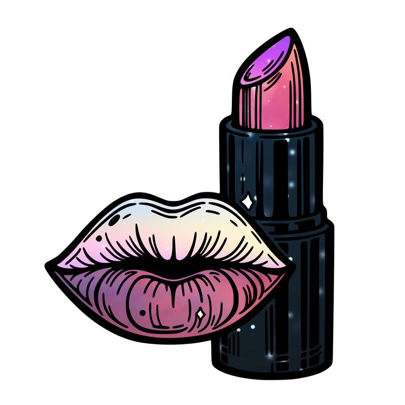 lips and lipstick