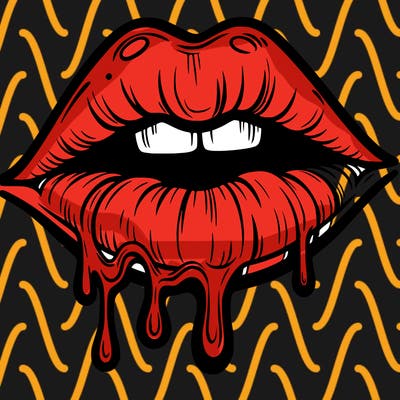 lips that look realistic and drip