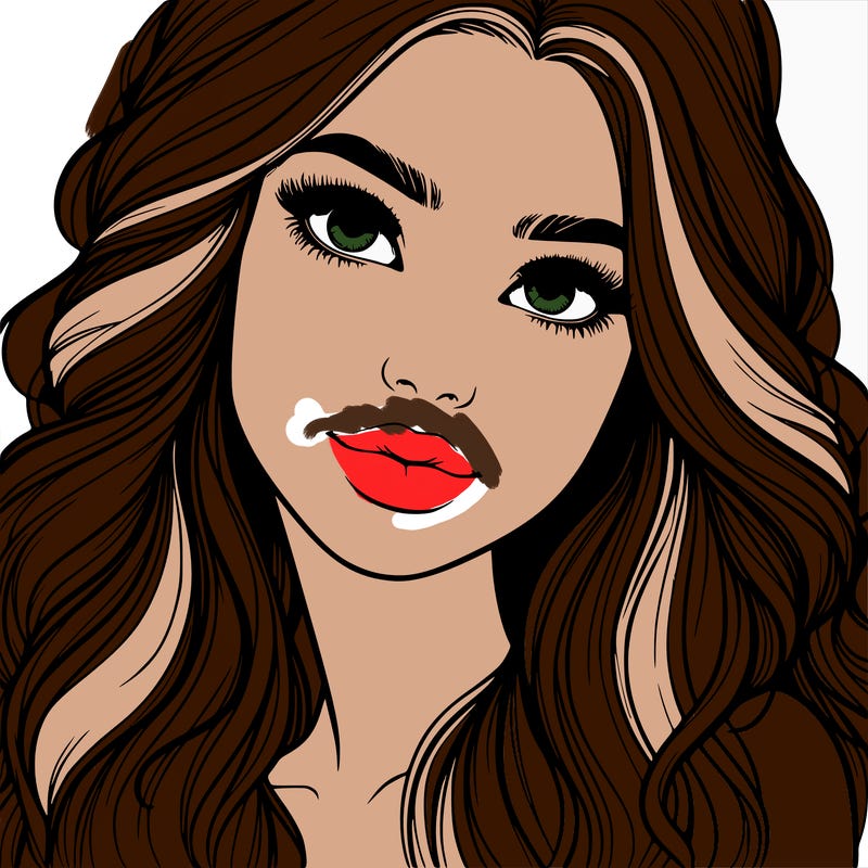 beautiful realistic girl