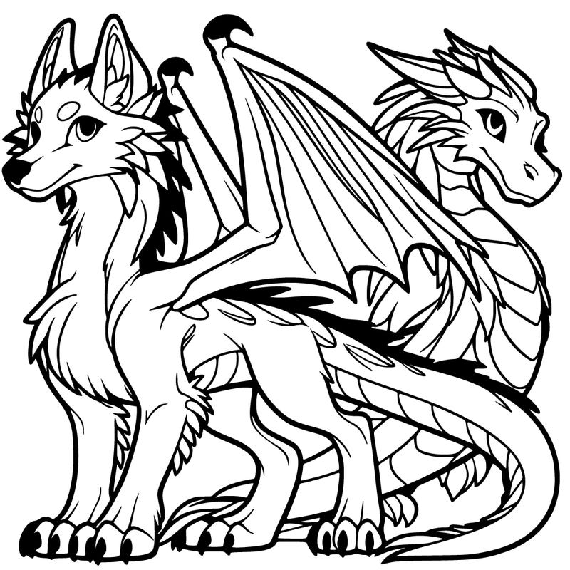 wolf dragon hybrid