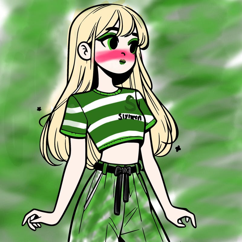 girl in a cute crop top