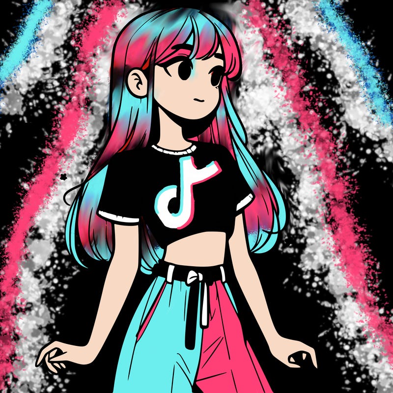 girl in a cute crop top