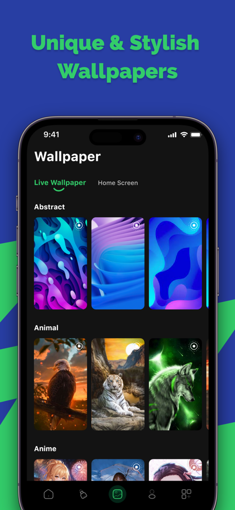 Ringtone Maker - AI Tune - Unique and stylish wallpaper gallery in Ringtone Maker AI Tune app