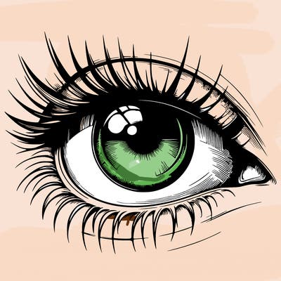 realistic eye