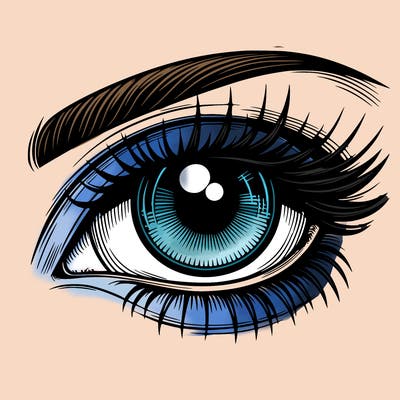 realistic eye