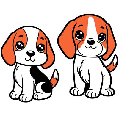 cute beagle