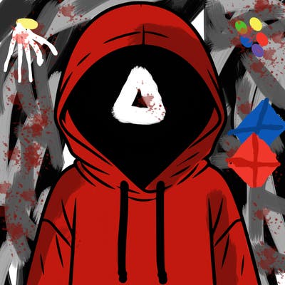 faceless girl in hoodie