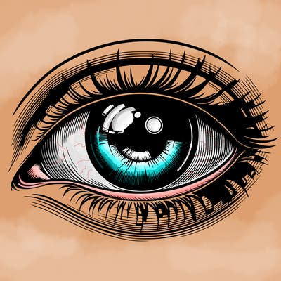 realistic eye