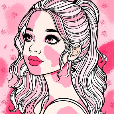 beautiful realistic girl