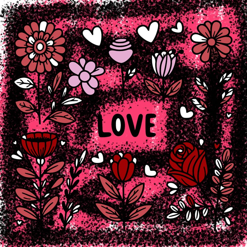 love described by flowers