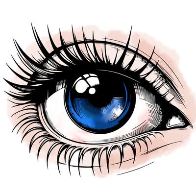 realistic eye