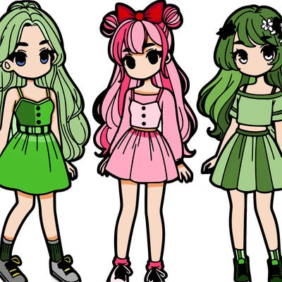 drawings that are girls