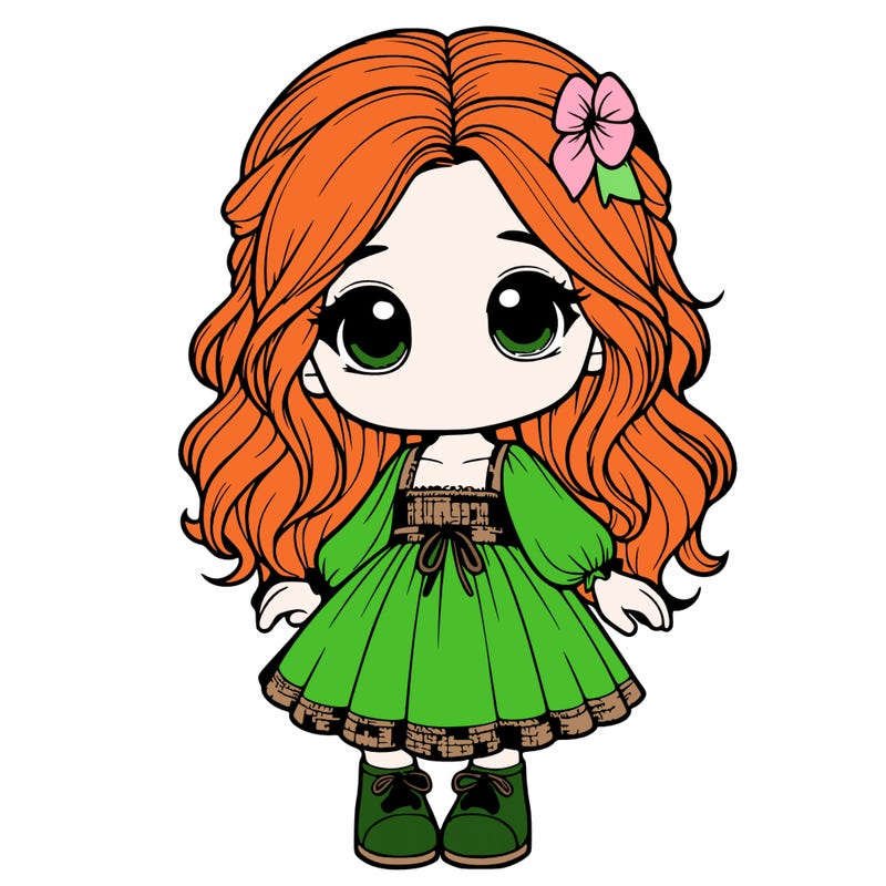 realistic little girl person