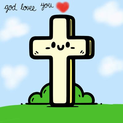 simple christian cross