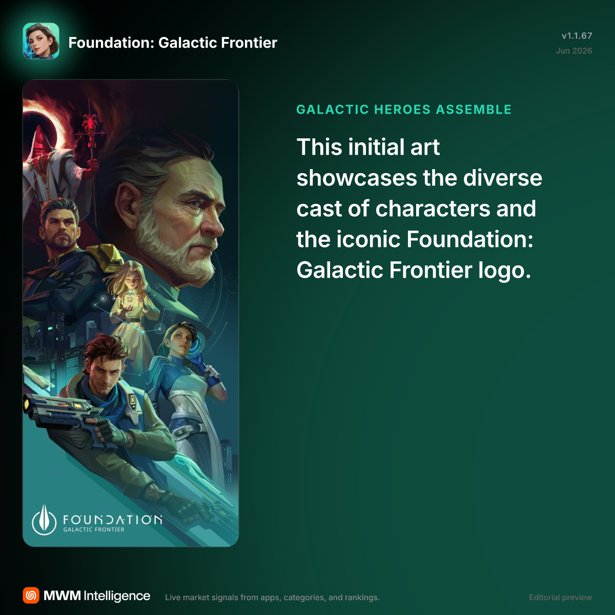 Foundation: Galactic Frontier - Games App | MWM