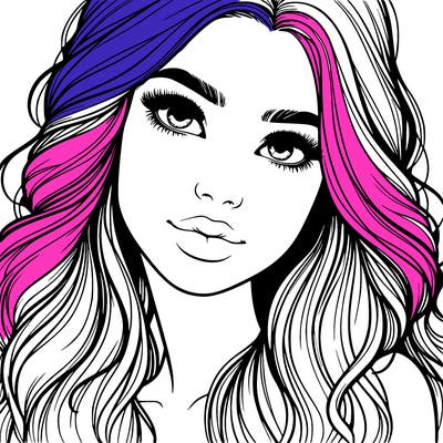 beautiful realistic girl