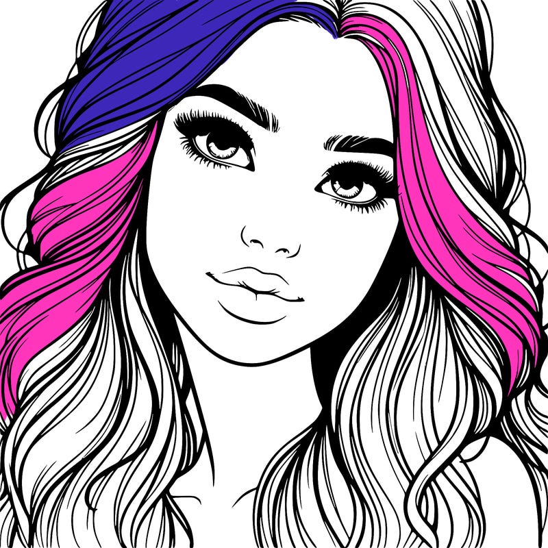 beautiful realistic girl