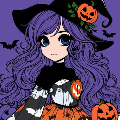 realistic girl halloween