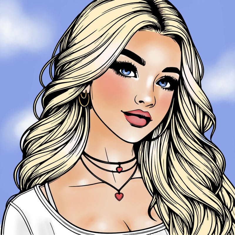 detailed realistic girl