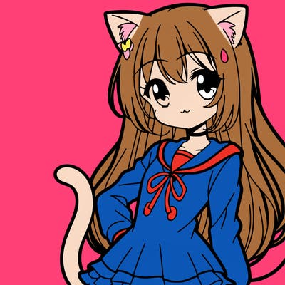 cat girl anime