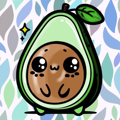cute avocado