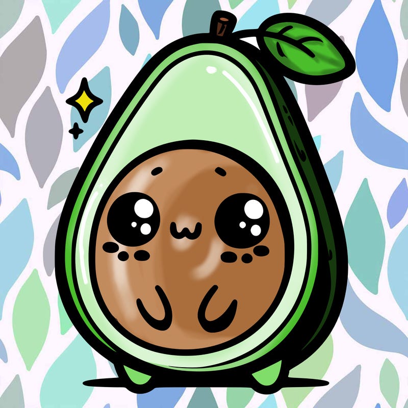 cute avocado