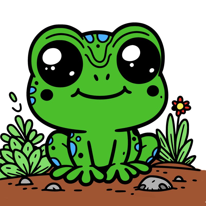 cute frog