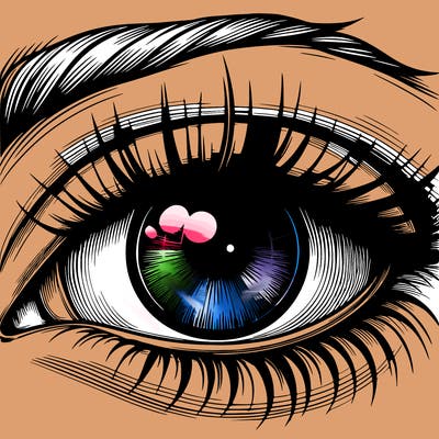 realistic eye
